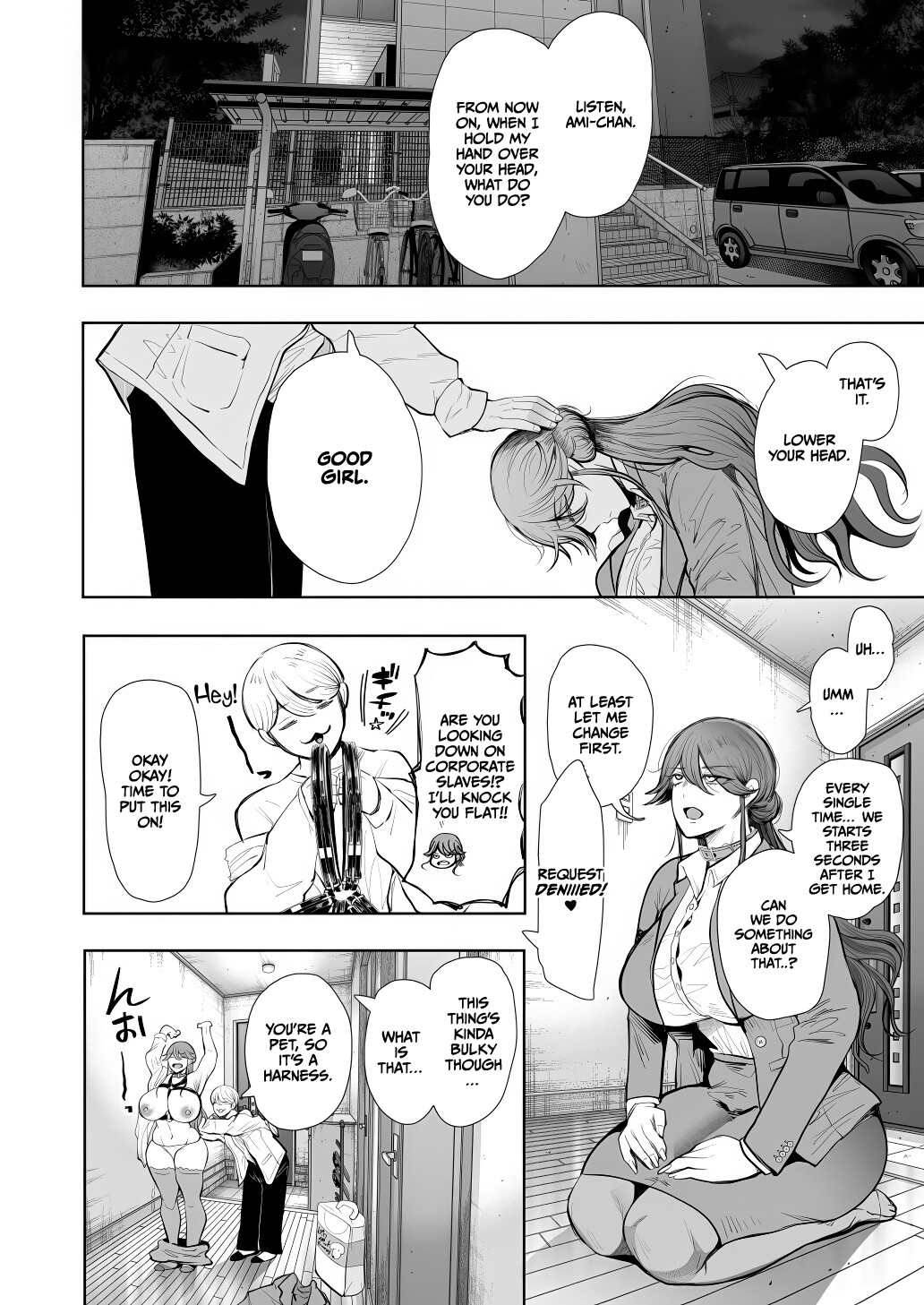 Hentai Manga Comic-The Female Corporate Slave Can't Refuse After 2PM ~Pleasure Training Edition~-Read-47